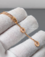 Bvlgari Serpenti Viper Necklace Full Pavé Diamonds | 18K Rose Gold-front1