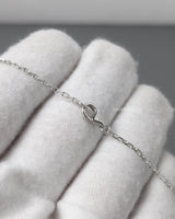 Cartier Love Necklace with Pavé Diamonds | 18K White Gold-front1