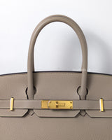 Hermes Birkin Retourne 30 | Trench Togo Gold Hardware-details