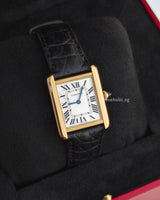 Cartier Tank Solo with 18K Yellow Gold & Steel | W5200002 -front