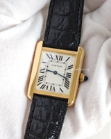 Cartier Tank Solo with 18K Yellow Gold & Steel | W5200002 -model