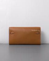 Hermes Kelly To Go Gold Epsom Gold Hardware-back