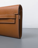 Hermes Kelly To Go Gold Epsom Gold Hardware-details