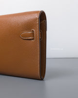 Hermes Kelly To Go Gold Epsom Gold Hardware-details