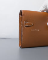 Hermes Kelly To Go Gold Epsom Gold Hardware-details