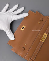 Hermes Kelly To Go Gold Epsom Gold Hardware-details