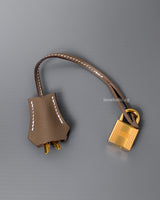 Hermes Kelly Sellier 25 | Etoupe Epsom Gold Hardware-details