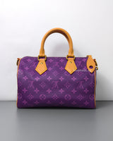 Louis Vuitton Speedy P9 Bandouliere 25 | Purple Gold Hardware-back