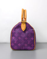 Louis Vuitton Speedy P9 Bandouliere 25 | Purple Gold Hardware-side