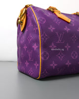 Louis Vuitton Speedy P9 Bandouliere 25 | Purple Gold Hardware-details