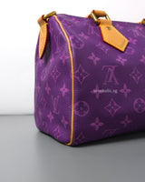 Louis Vuitton Speedy P9 Bandouliere 25 | Purple Gold Hardware-details