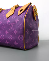Louis Vuitton Speedy P9 Bandouliere 25 | Purple Gold Hardware-details