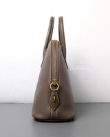 Hermes Bolide  25 | Etoupe Epsom Gold Hardware-side