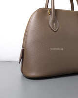 Hermes Bolide  25 | Etoupe Epsom Gold Hardware-details