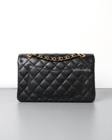Chanel Classic Flap Small | Black Caviar Gold Hardware-back