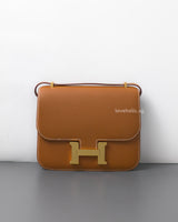 Constance Mini 18 | Gold Epsom Gold Hardware