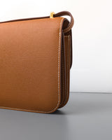 Constance Mini 18 | Gold Epsom Gold Hardware