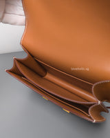 Constance Mini 18 | Gold Epsom Gold Hardware