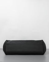 Chanel Small Shopping Tote | 26A Black Caviar Gold Hardware-details