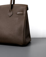 Hermes Birkin Retourne 30 | Toupe Togo Gold Hardware-details
