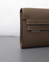 Hermes Kelly To Go Etoupe Epsom Gold Hardware-details
