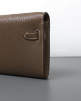 Hermes Kelly To Go Etoupe Epsom Gold Hardware-details