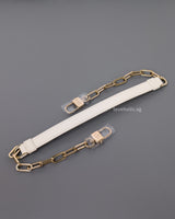 Dior Lady D-Joy Small | Latte Lambskin Light Gold Hardware-details
