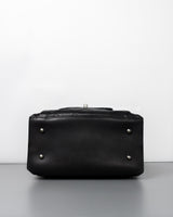 Chanel Urban Luxury Drawstring Backpack Medium | Black  Calfskin Ruthenium Hardware-details