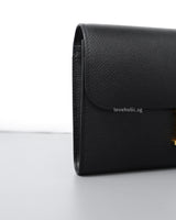 Hermes Constance To Go | Black  Epsom Gold Hardware-details