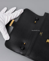 Hermes Constance To Go | Black  Epsom Gold Hardware-details