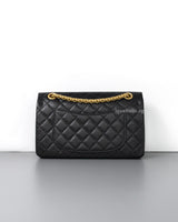 Chanel Reissue 2.55 Small | Black Aged Calfskin Brushed Gold Hardware-back