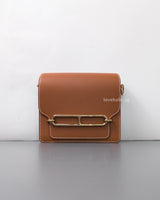 Hermes Roulis Mini | Gold Evercolor Gold Hardware-front1