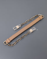 Dior Lady D-Joy Small | Biscuit  Lambskin Light Gold Hardware-details