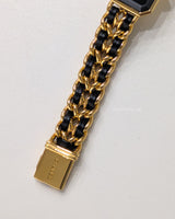 Chanel Vintage Premiere Watch 1987 Size M | 24K Gold Hardware-back