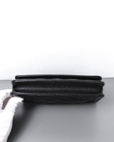 Chanel Wallet On Chain Black Caviar Gold Hardware-details