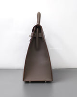 Hermes Kelly Sellier 32 | Etain Epsom Palladium Hardware-details