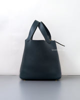 Hermes Picotin Lock 18 Vert Cypress Taurillon Clemence Gold Hardware-side
