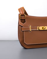 Hermes Jypsiere Mini | Gold Evercolor Gold Hardware-details
