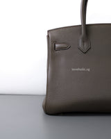 Hermes Birkin Retourne 30 | Etoupe Togo Gold Hardware-details
