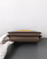 Hermes Constance Mini 18 | Etoupe Epsom Gold Hardware-details
