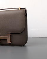 Hermes Constance Mini 18 | Etain Epsom Permabrass Hardware-details