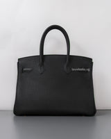 Hermes Birkin Retourne 30 | Black Togo Gold Hardware-back