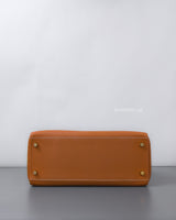 Hermes Kelly Retourne 28 | Gold Togo Gold Hardware-details