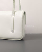 Chanel Preppy Coco Mini | Light Blue Caviar Gold Hardware-details