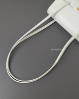 Chanel Preppy Coco Mini | Light Blue Caviar Gold Hardware-details