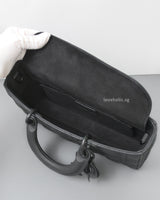 Dior Lady D-Joy Medium | Black Lambskin Black Hardware-details
