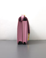 Hermes Constance Mini 18 | Mauve Sylvestre Chevre Mysore Gold Hardware-side