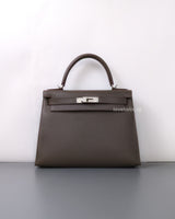 Hermes Kelly Sellier 28 | Etain Epsom Palladium Hardware-front1