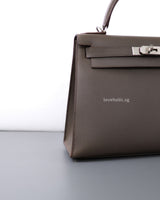 Hermes Kelly Sellier 28 | Etain Epsom Palladium Hardware-details