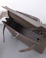 Hermes Kelly Sellier 28 | Etain Epsom Palladium Hardware-details